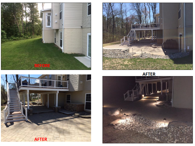 Emilio - house side view - before and after copy